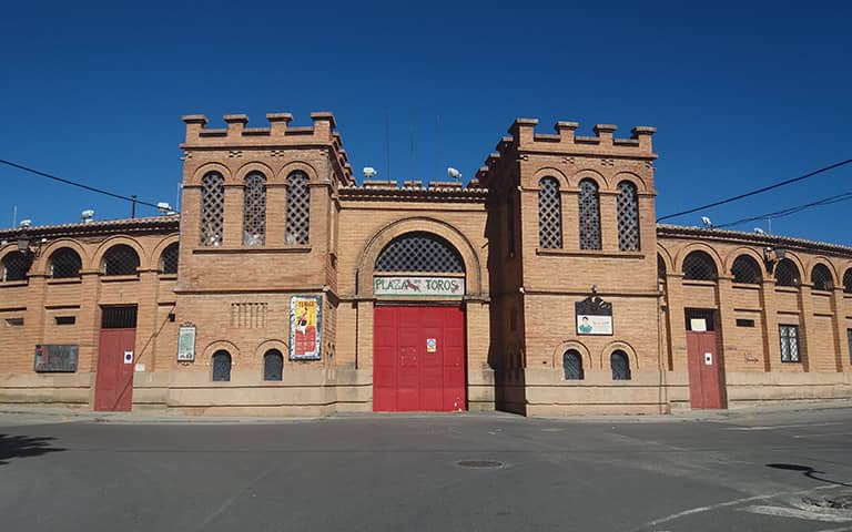 Frontal de la Plaza de Teruel