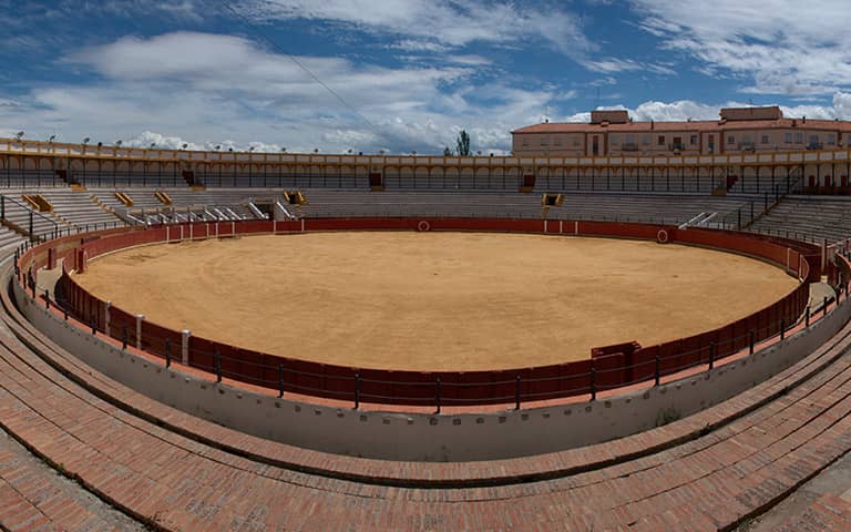 Interior de la Plaza de Teruel